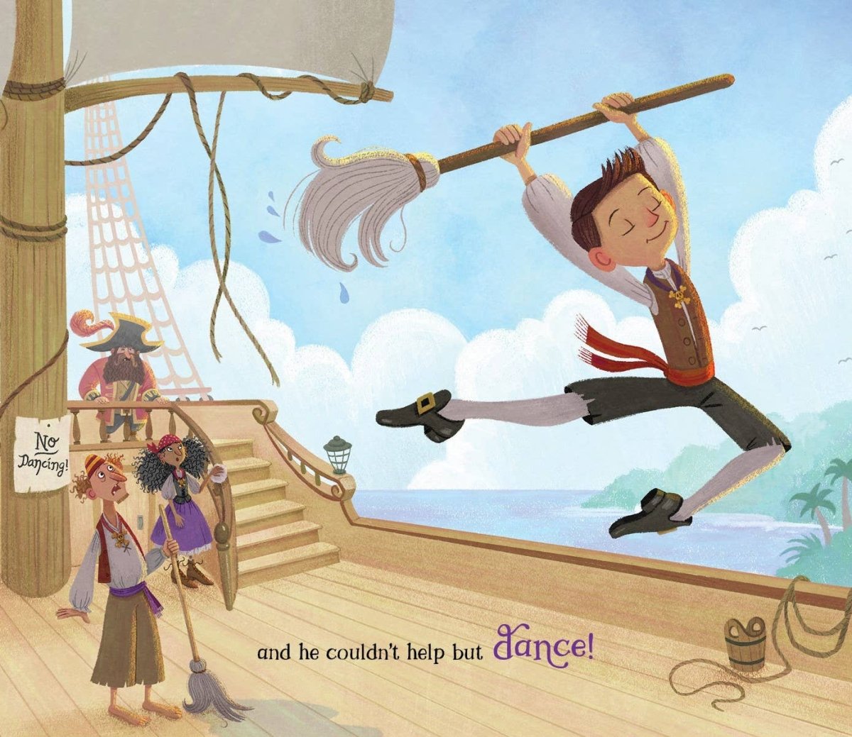 Pirates Don't Dance Picture Book - Sleeping Bear Press Books sold by Rosebud & Jo