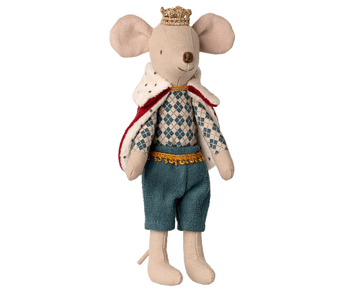 PREORDER - King Mouse, Dad - Maileg Toy sold by Rosebud & Jo