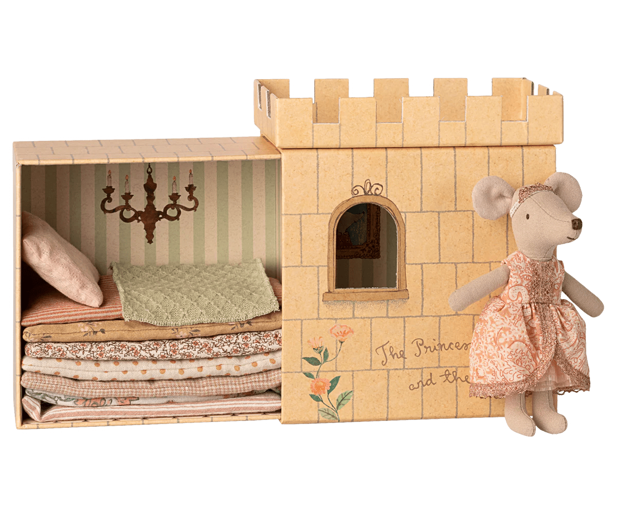 Princess and the Pea, Big Sister Mouse - Maileg Toy sold by Rosebud & Jo