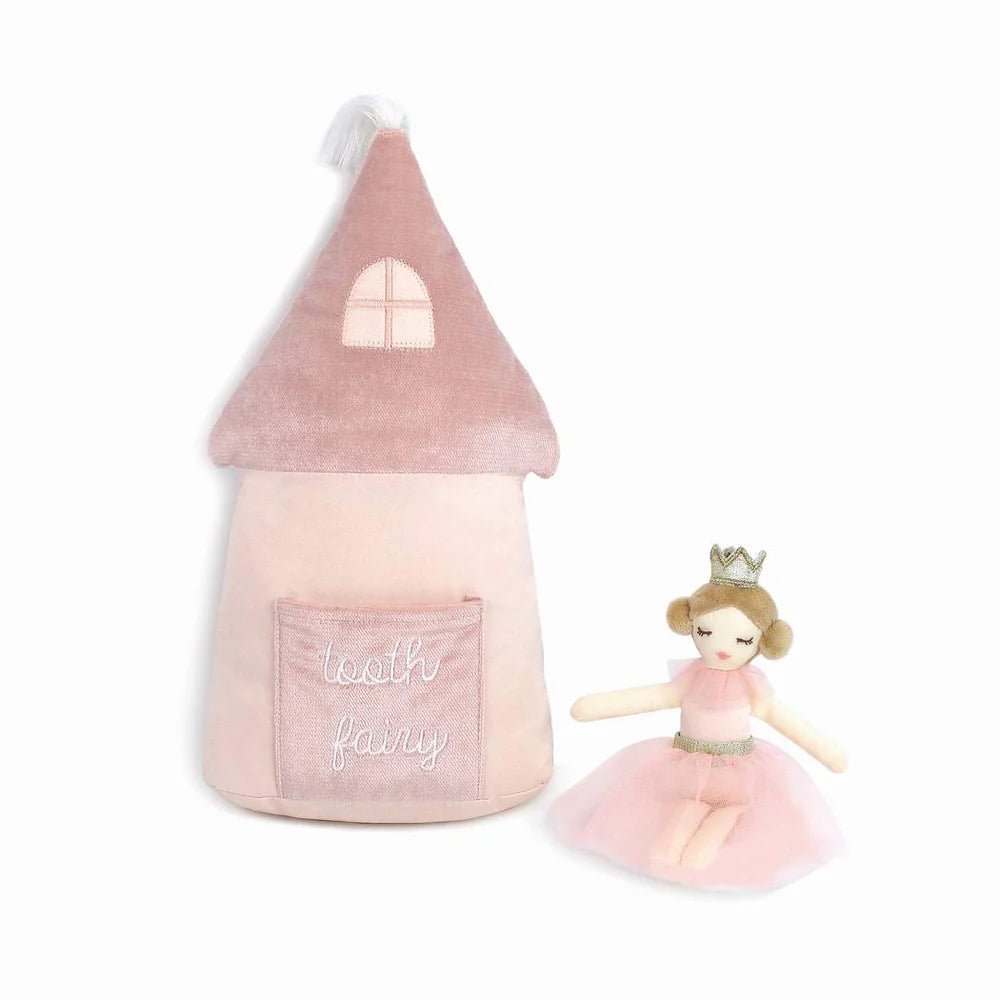 Princess Castle Tooth Fairy Pillow Set - MON AMI Toys sold by Rosebud & Jo