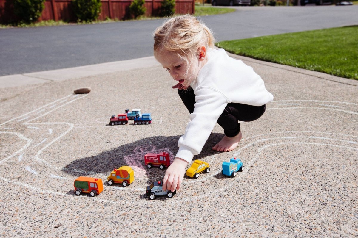 Pull Back Around Town Cars - Jack Rabbit Creations Toys sold by Rosebud & Jo