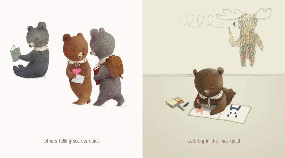 Quiet Book Padded Board Book - HarperCollins Book sold by Rosebud & Jo