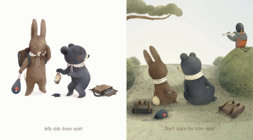 Quiet Book Padded Board Book - HarperCollins Book sold by Rosebud & Jo