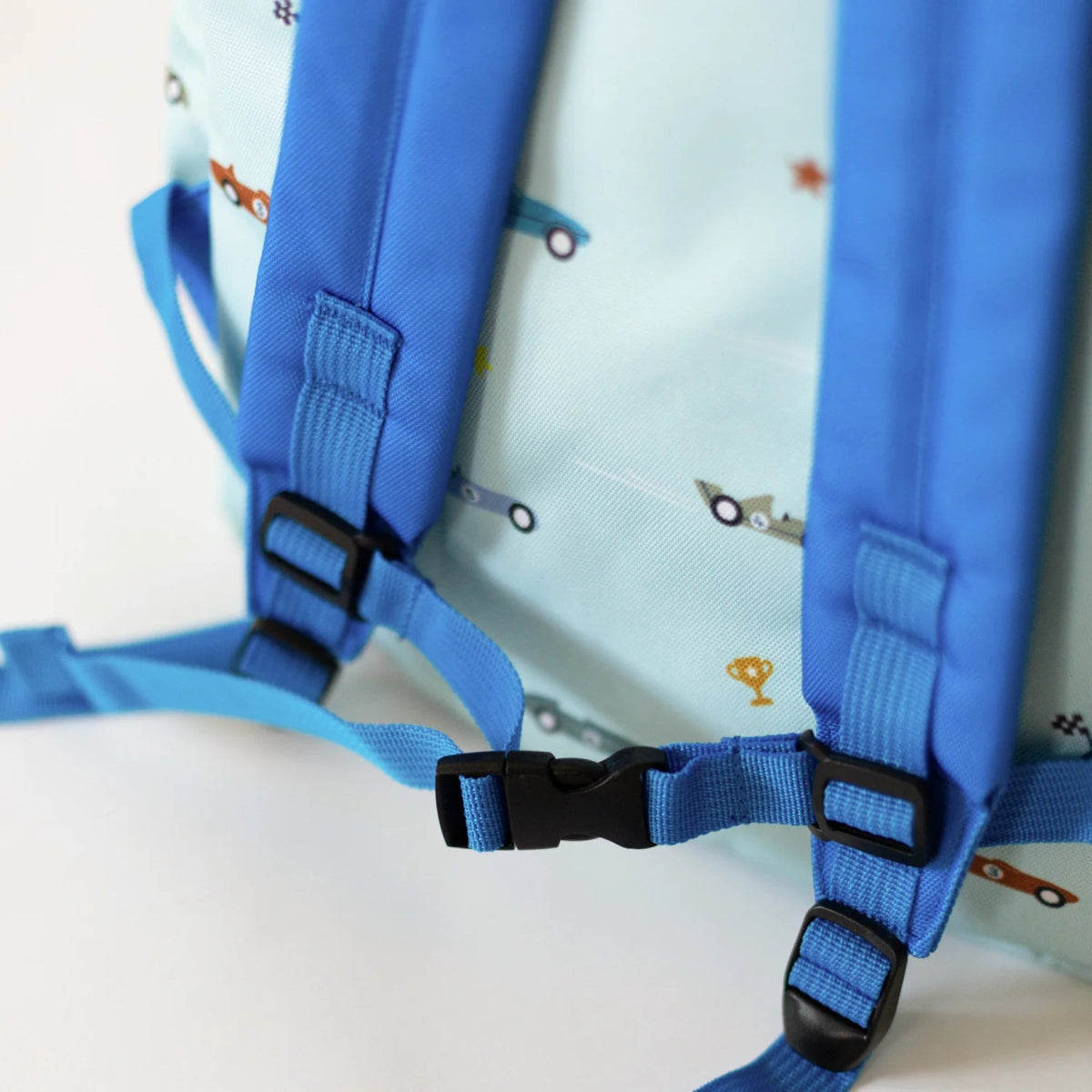 Race Cars Backpack - Brave Little Ones Baby Gear sold by Rosebud & Jo