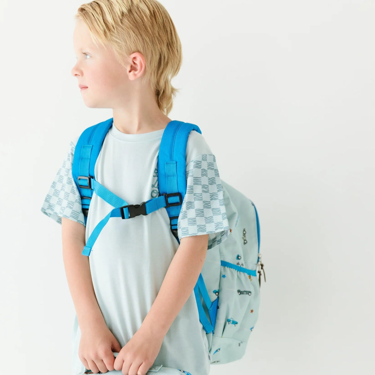 Race Cars Backpack - Brave Little Ones Baby Gear sold by Rosebud & Jo