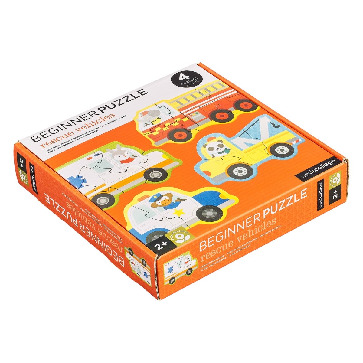 Rescue Vehicles Beginner Puzzle - Chronicle Books Puzzle sold by Rosebud & Jo