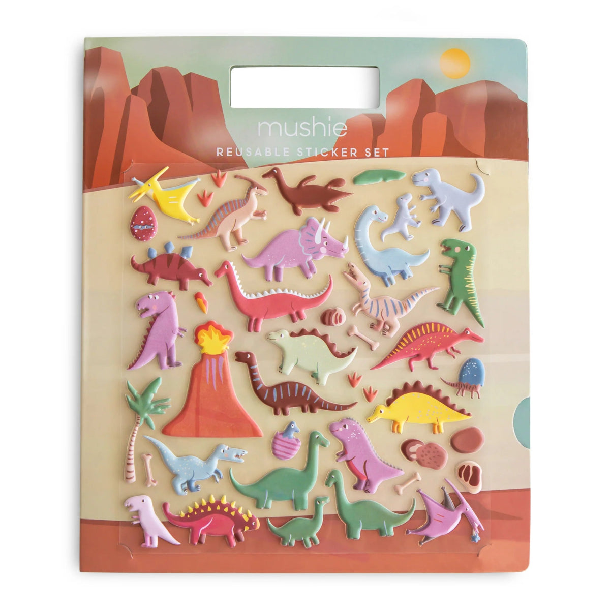 Reusable Sticker Set - mushie sold by Rosebud & Jo