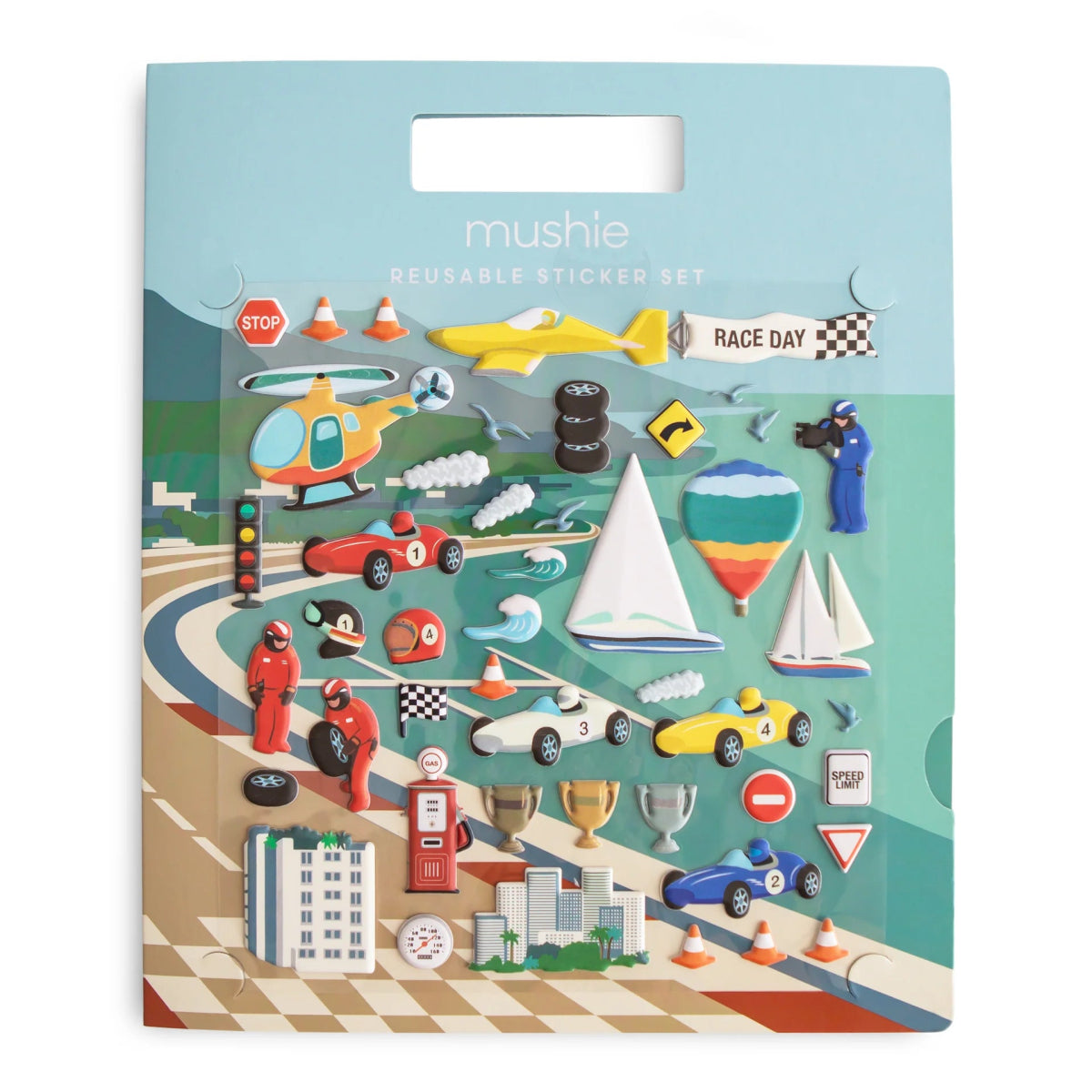 Reusable Sticker Set - mushie sold by Rosebud & Jo