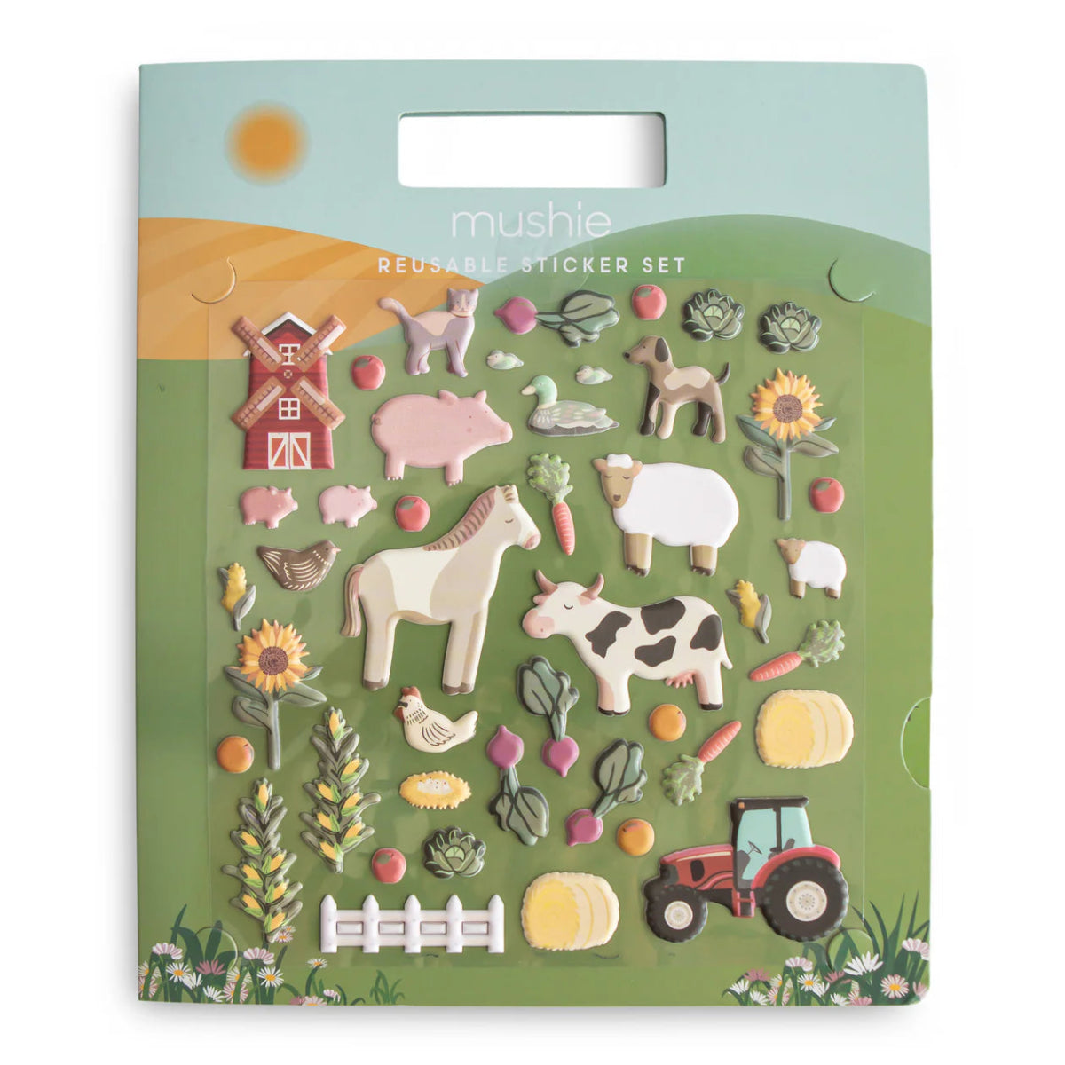 Reusable Sticker Set - mushie sold by Rosebud & Jo