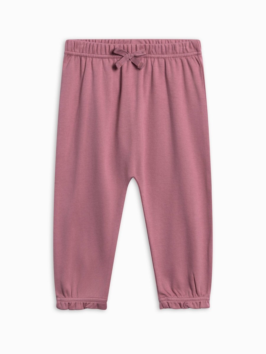 Ria Infant Ruffle Pant - Bloom - Colored Organics Bottoms sold by Rosebud & Jo