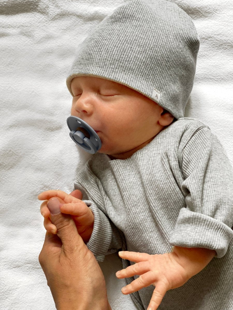 Ribbed Beanie - A Basic Brand Baby & Toddler Clothing sold by Rosebud & Jo