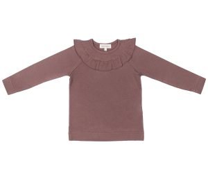 Ruffle Long Sleeve Tee - Koalav sold by Rosebud & Jo