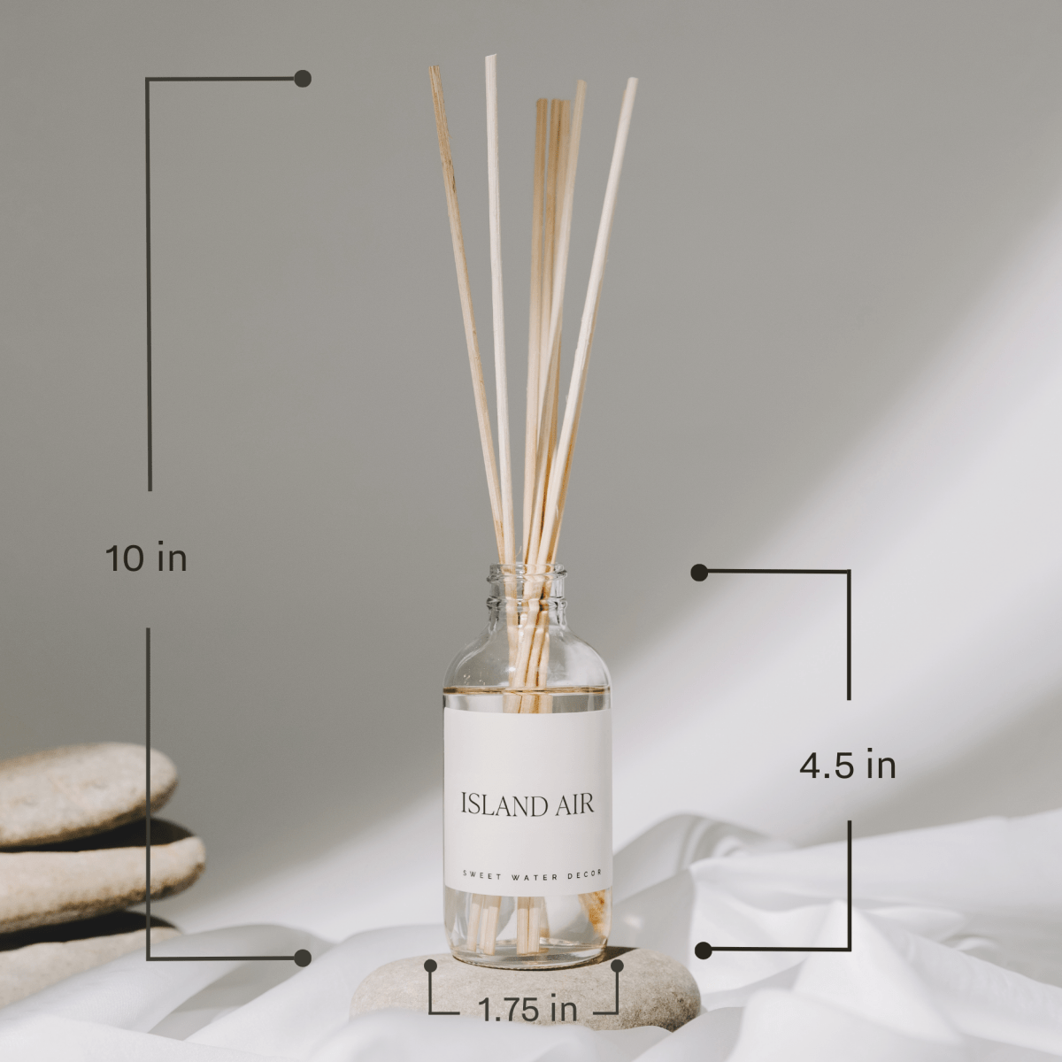 Sandalwood Rose Reed Diffuser - Sweet Water Decor sold by Rosebud & Jo