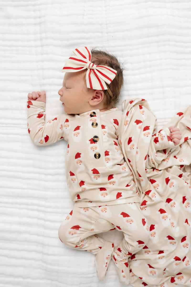 Santa Christmas Top and Bottoms - Lou Lou & Company Baby & Toddler Clothing sold by Rosebud & Jo
