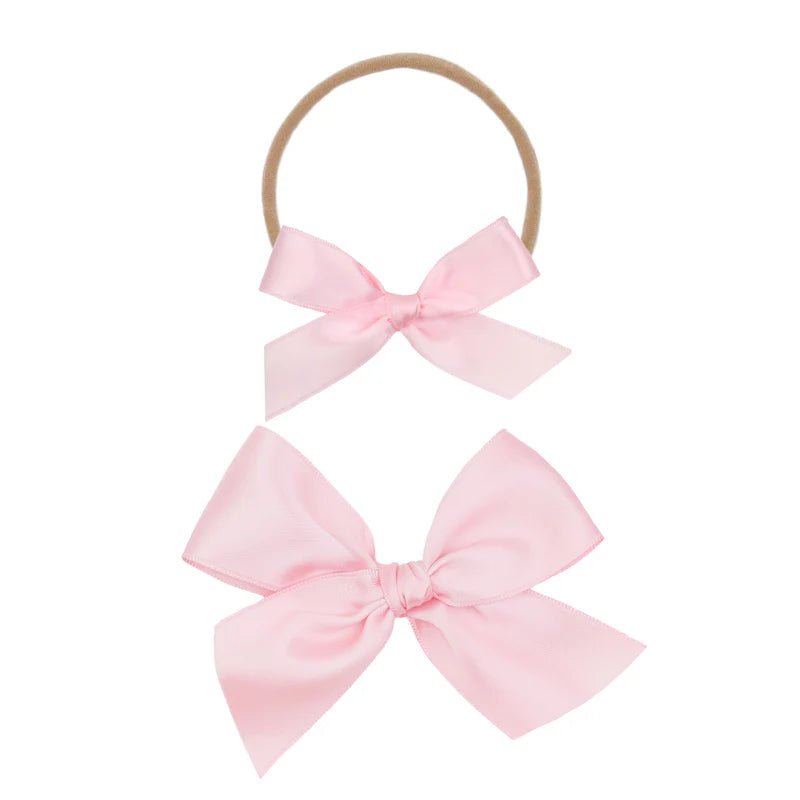 Satin Headband Bow - Lou Lou & Company Hair Accessory sold by Rosebud & Jo