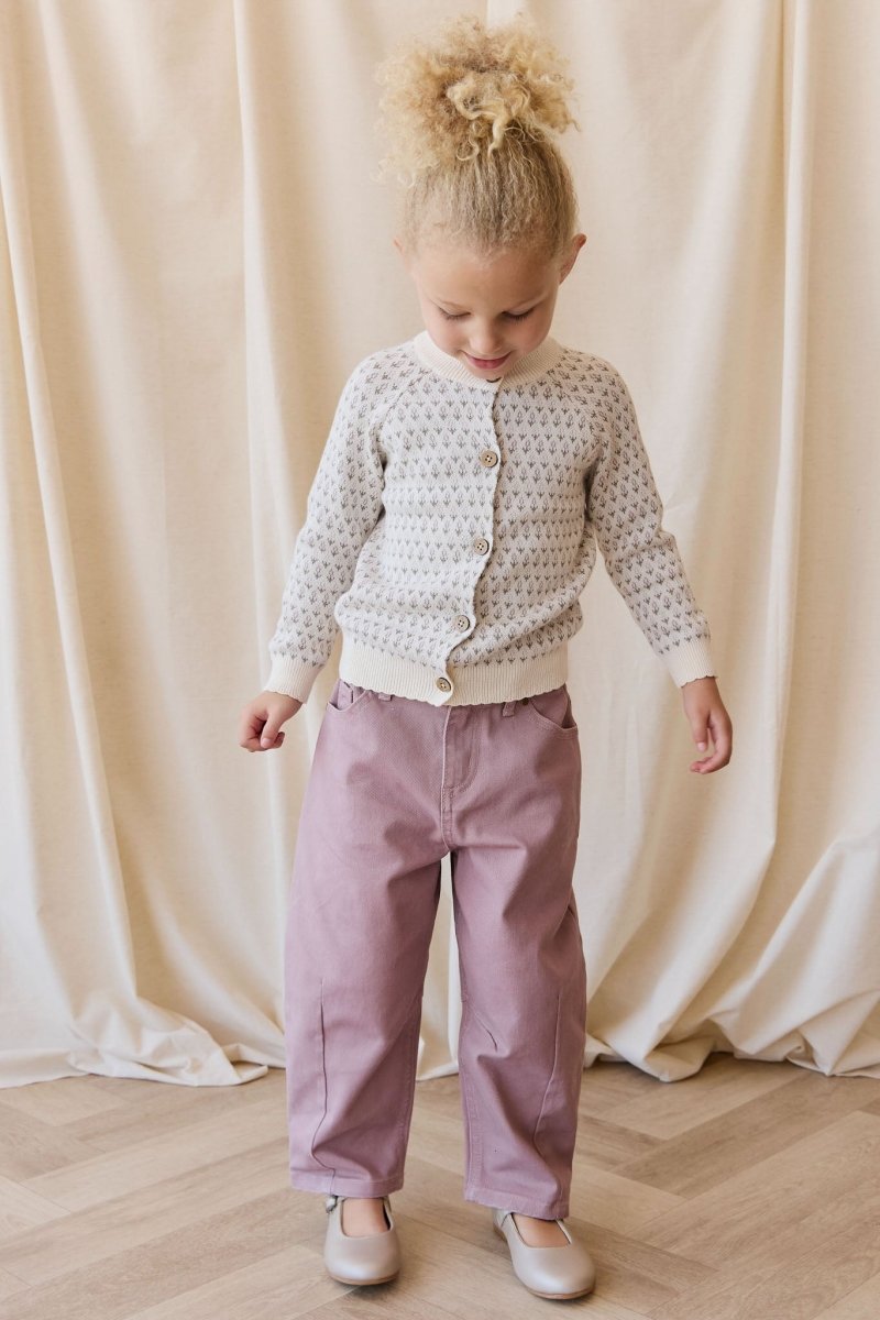 Savannah Jacquard Cardigan - Jamie Kay Baby & Toddler Clothing sold by Rosebud & Jo