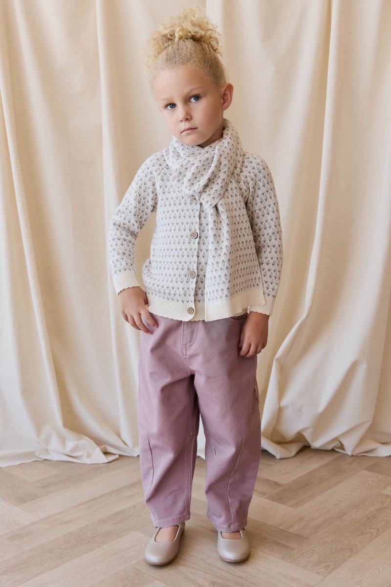 Savannah Jacquard Cardigan - Jamie Kay Baby & Toddler Clothing sold by Rosebud & Jo