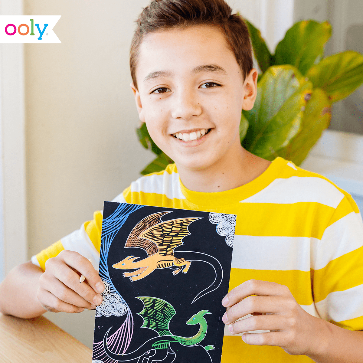 Scratch & Scribble - Fantastic Dragons - OOLY Art sold by Rosebud & Jo