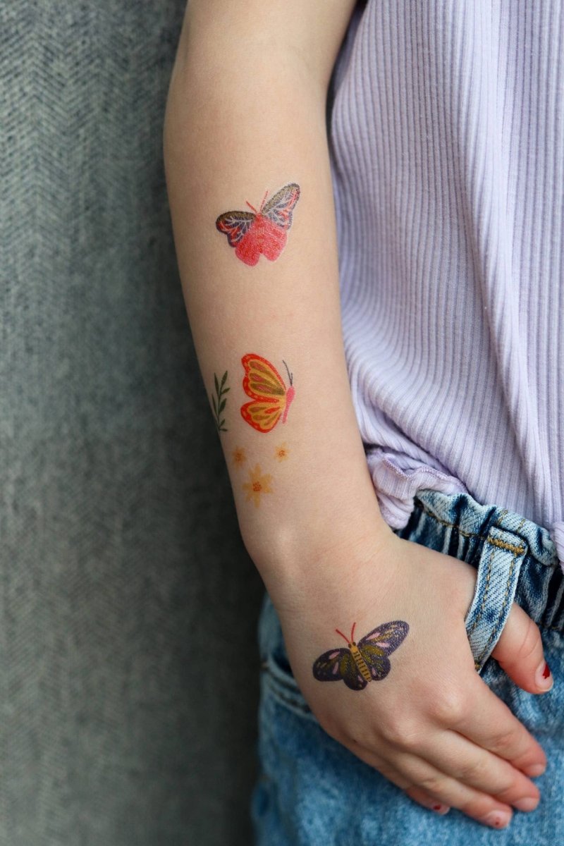 Secret Garden Temporary Tattoos for Kids - Saint & Company Toys sold by Rosebud & Jo