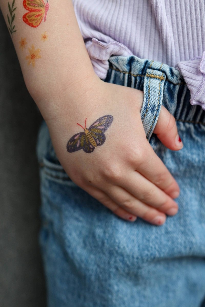 Secret Garden Temporary Tattoos for Kids - Saint & Company Toys sold by Rosebud & Jo
