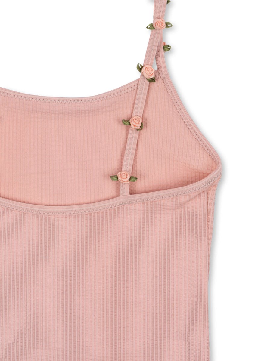 Seersucker Swimsuit with Rose Details - Konges Sløjd A/S Baby & Toddler Clothing sold by Rosebud & Jo