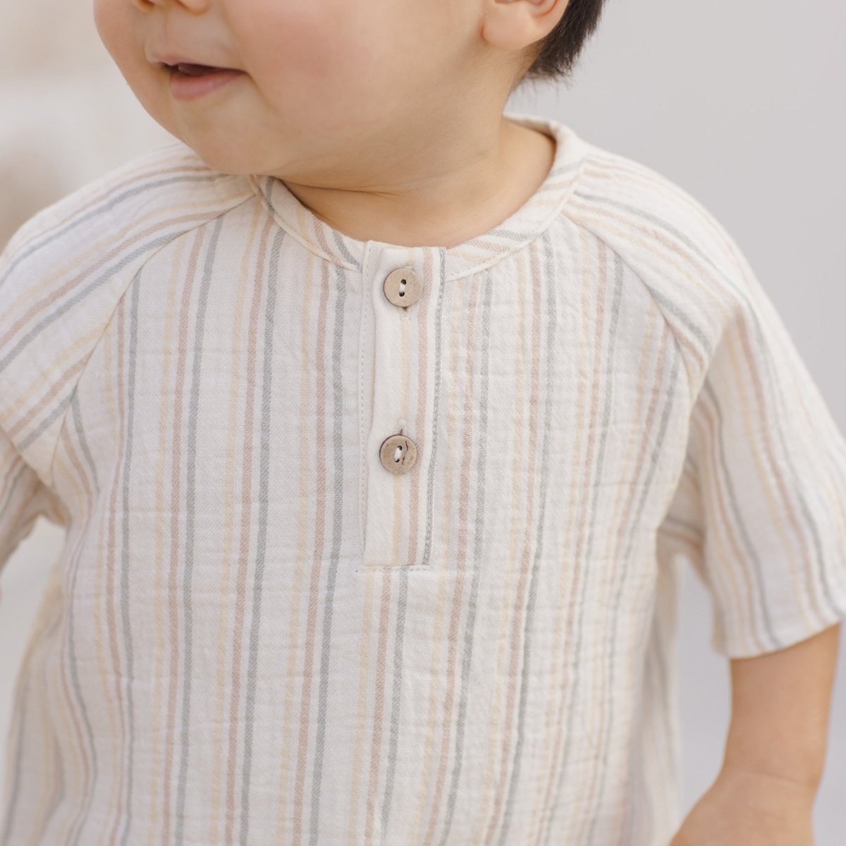 Short Sleeve Zion Shirt - Quincy Mae sold by Rosebud & Jo