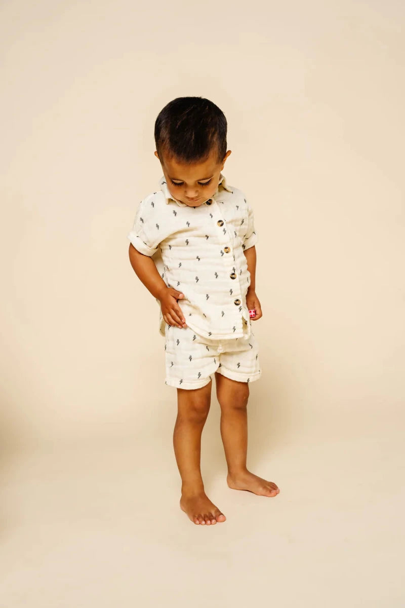 Shorts - Lightning Bolt - Lou Lou & Company Bottoms sold by Rosebud & Jo