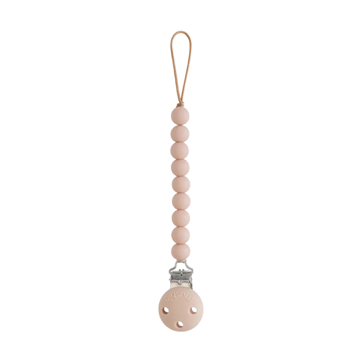 Silicone Pacifier Clip - Mushie Pacifier sold by Rosebud & Jo