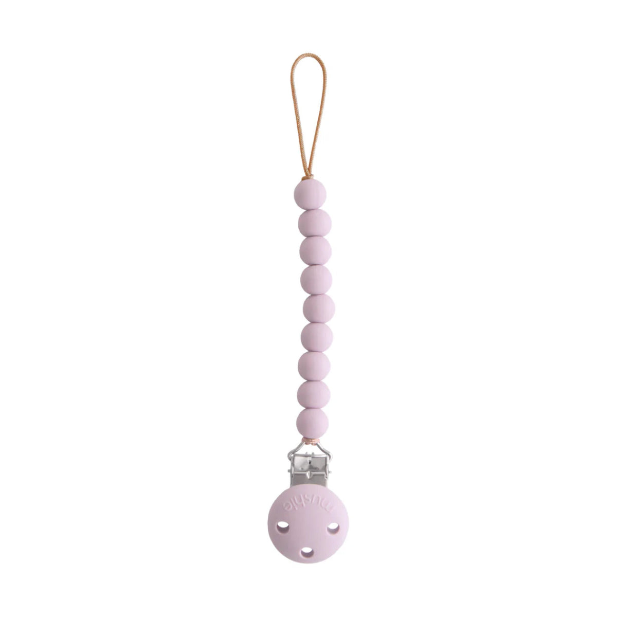 Silicone Pacifier Clip - Mushie Pacifier sold by Rosebud & Jo