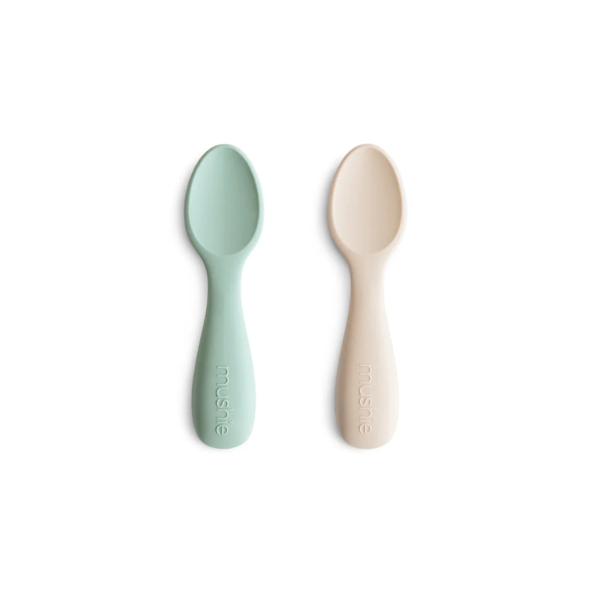 Silicone Toddler Starter Spoons 2 - Pack - mushie sold by Rosebud & Jo