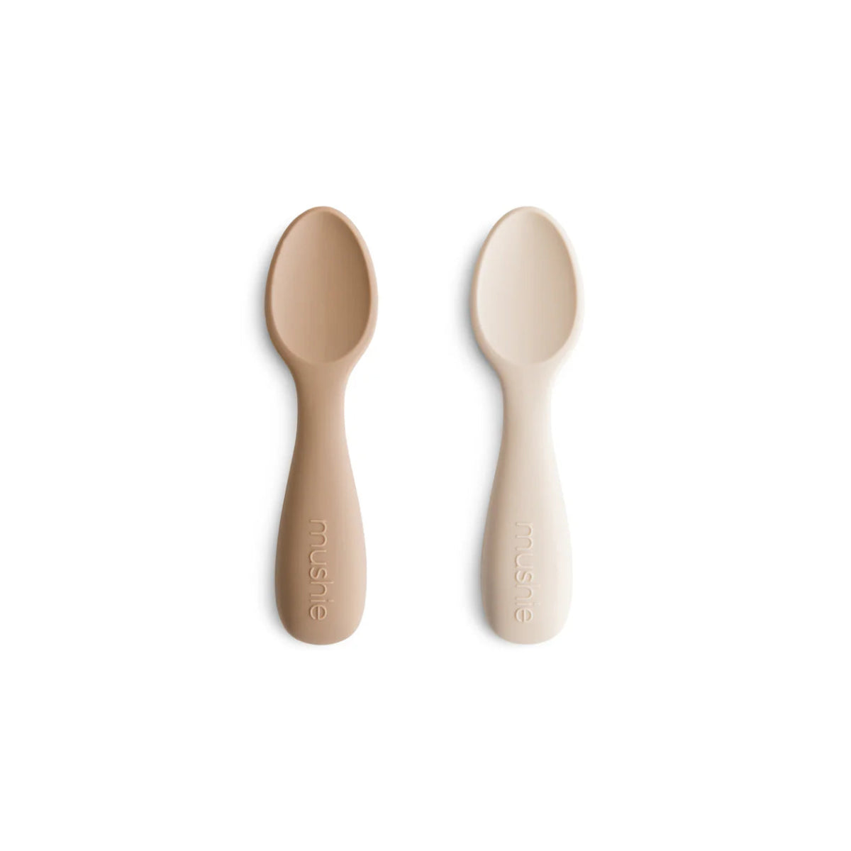 Silicone Toddler Starter Spoons 2 - Pack - mushie sold by Rosebud & Jo