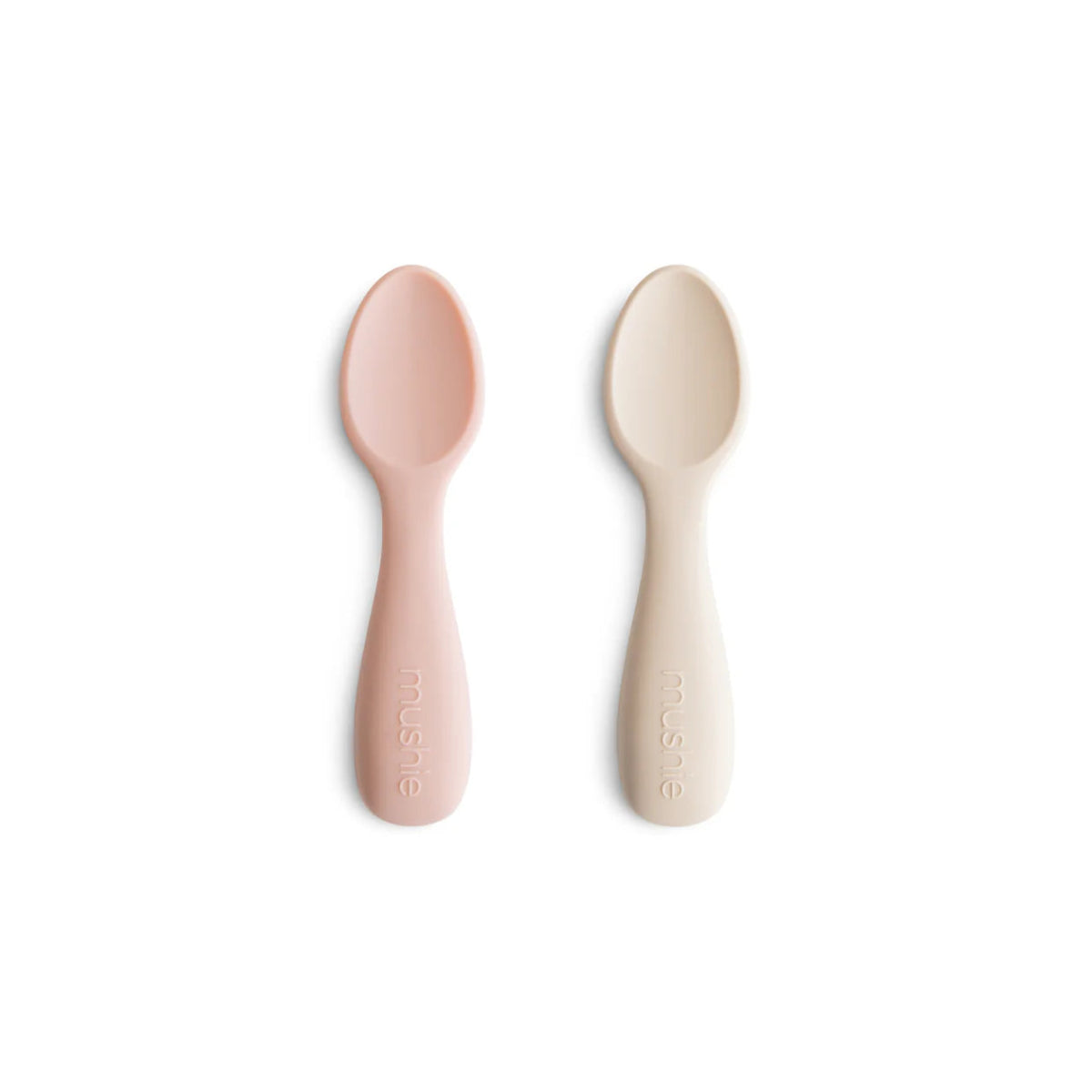 Silicone Toddler Starter Spoons 2 - Pack - mushie sold by Rosebud & Jo