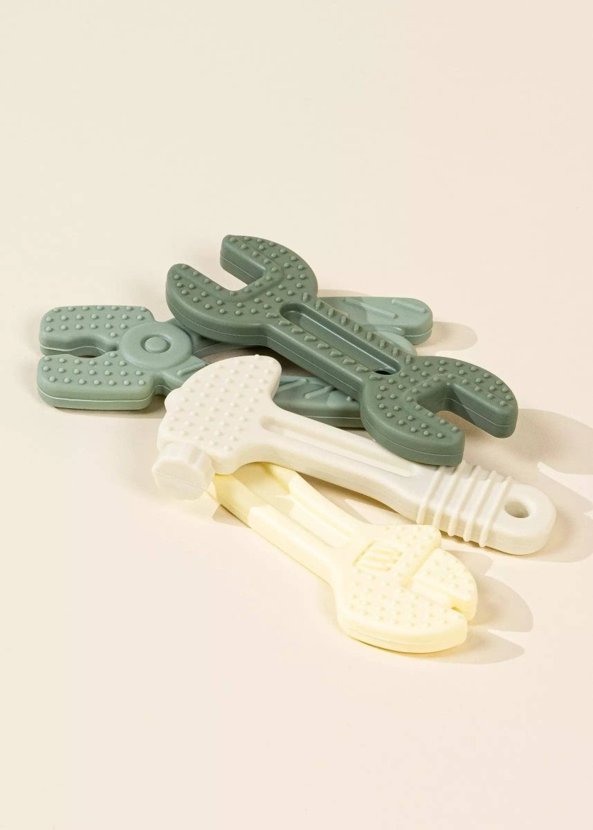 Silicone Tools: Set of 4 - Coco Village Toys sold by Rosebud & Jo
