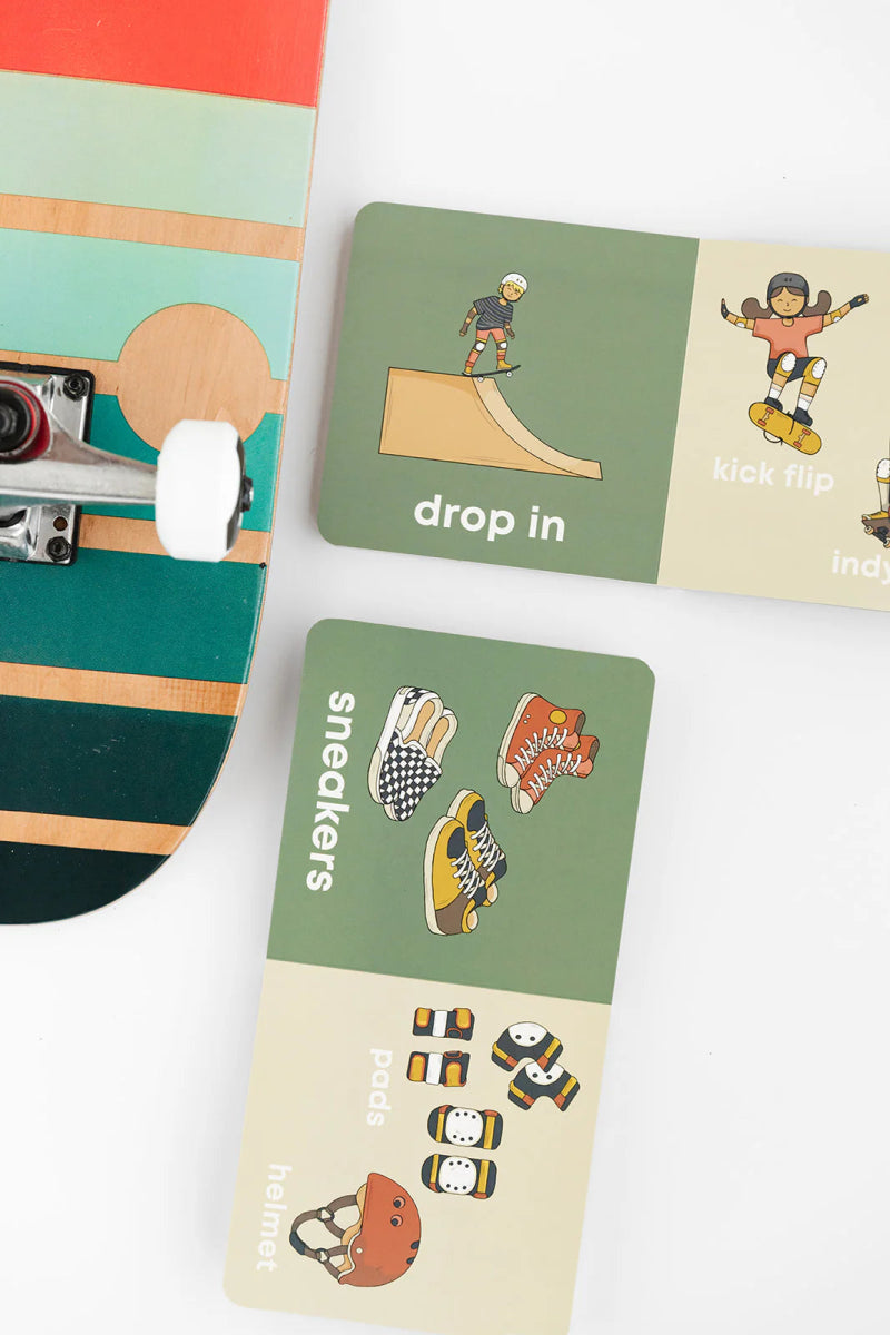 Skater Baby Board Book - Rosebud & Jo Book sold by Rosebud & Jo