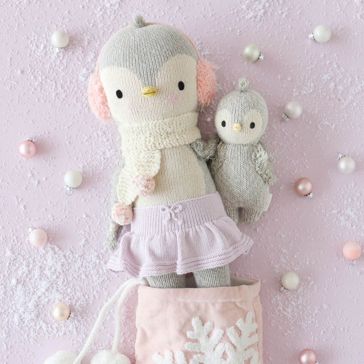 Skylar the Penguin - Cuddle + Kind Stuffed Animals sold by Rosebud & Jo