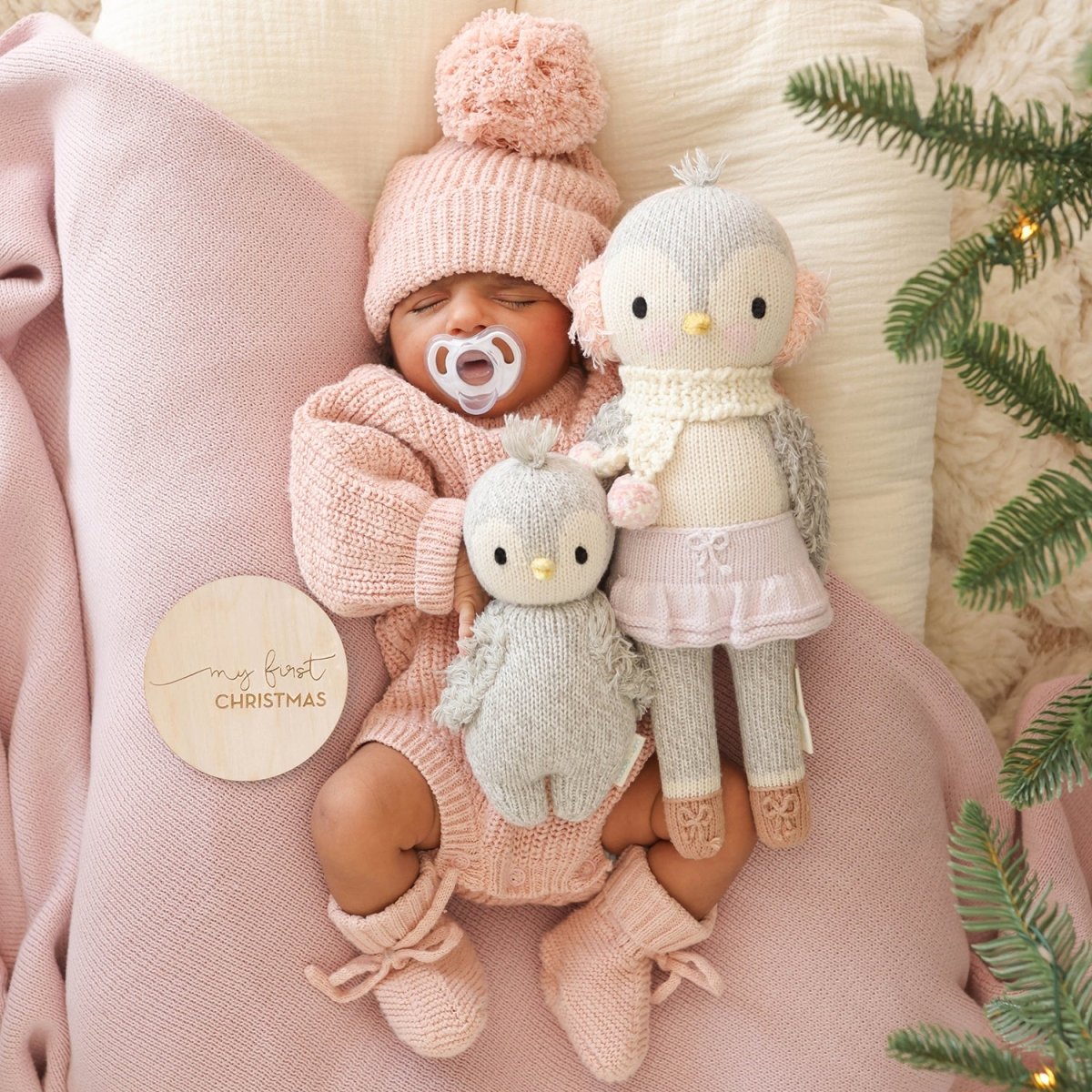 Skylar the Penguin - Cuddle + Kind Stuffed Animals sold by Rosebud & Jo