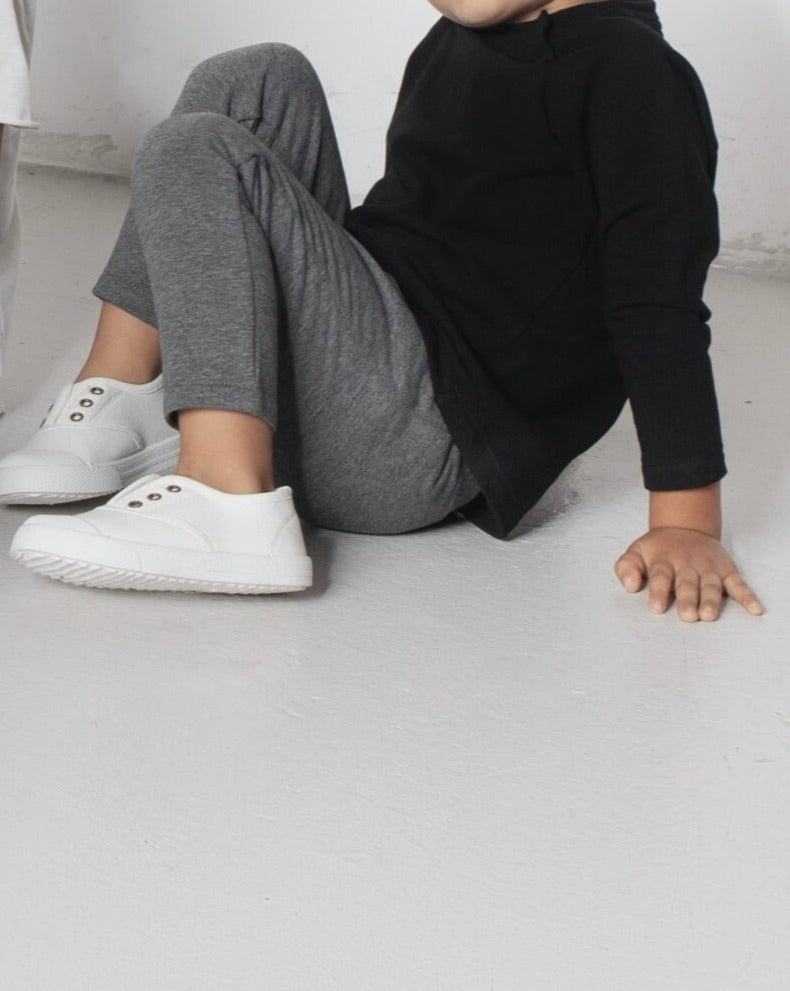 Snap Sweatshirt - A Basic Brand Baby & Toddler Clothing sold by Rosebud & Jo