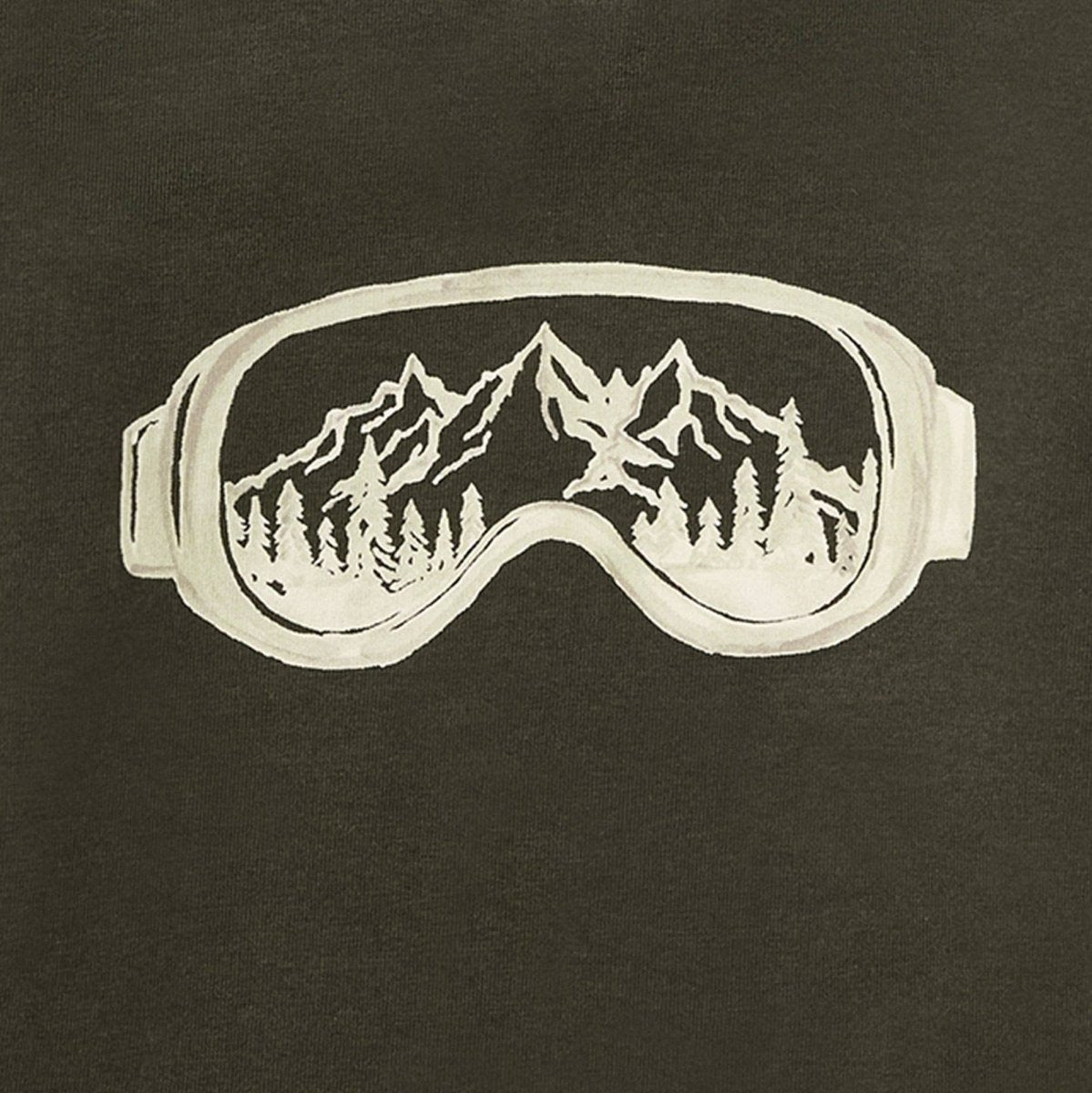 Snow Goggles Boy Tee - Burt's Bees Baby T-Shirt sold by Rosebud & Jo