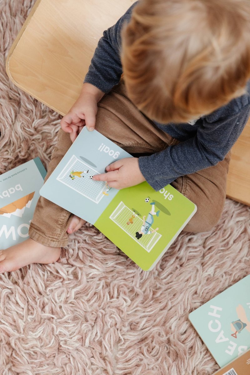 Soccer Baby Board Book - Left Hand Book House Book sold by Rosebud & Jo