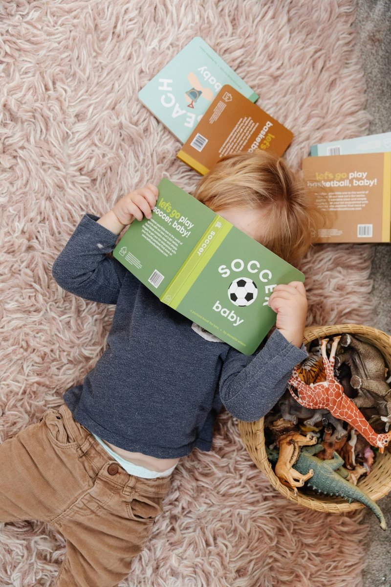 Soccer Baby Board Book - Left Hand Book House Book sold by Rosebud & Jo