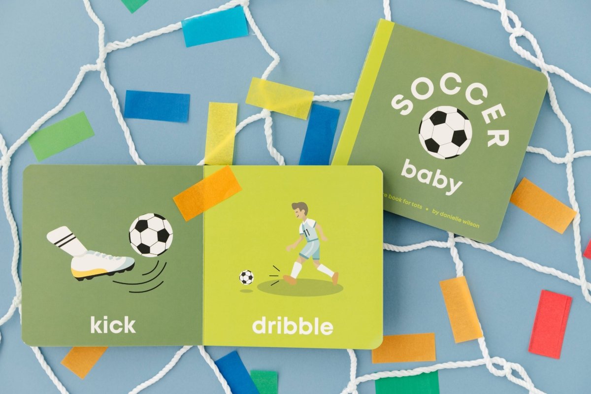 Soccer Baby Board Book - Left Hand Book House Book sold by Rosebud & Jo