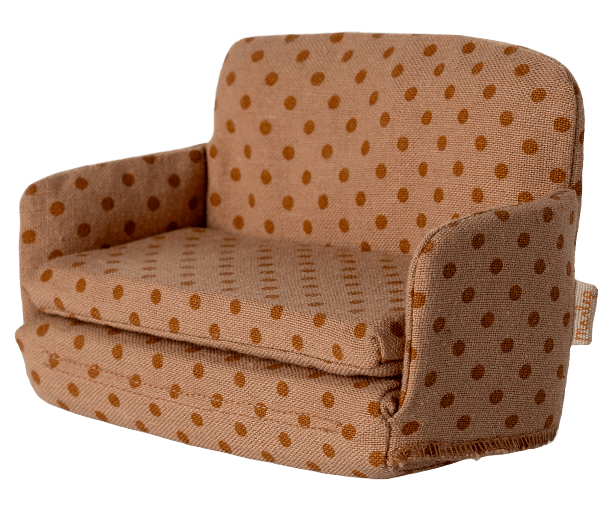 Sofa bed, Mouse - Dots - Maileg Toys sold by Rosebud & Jo