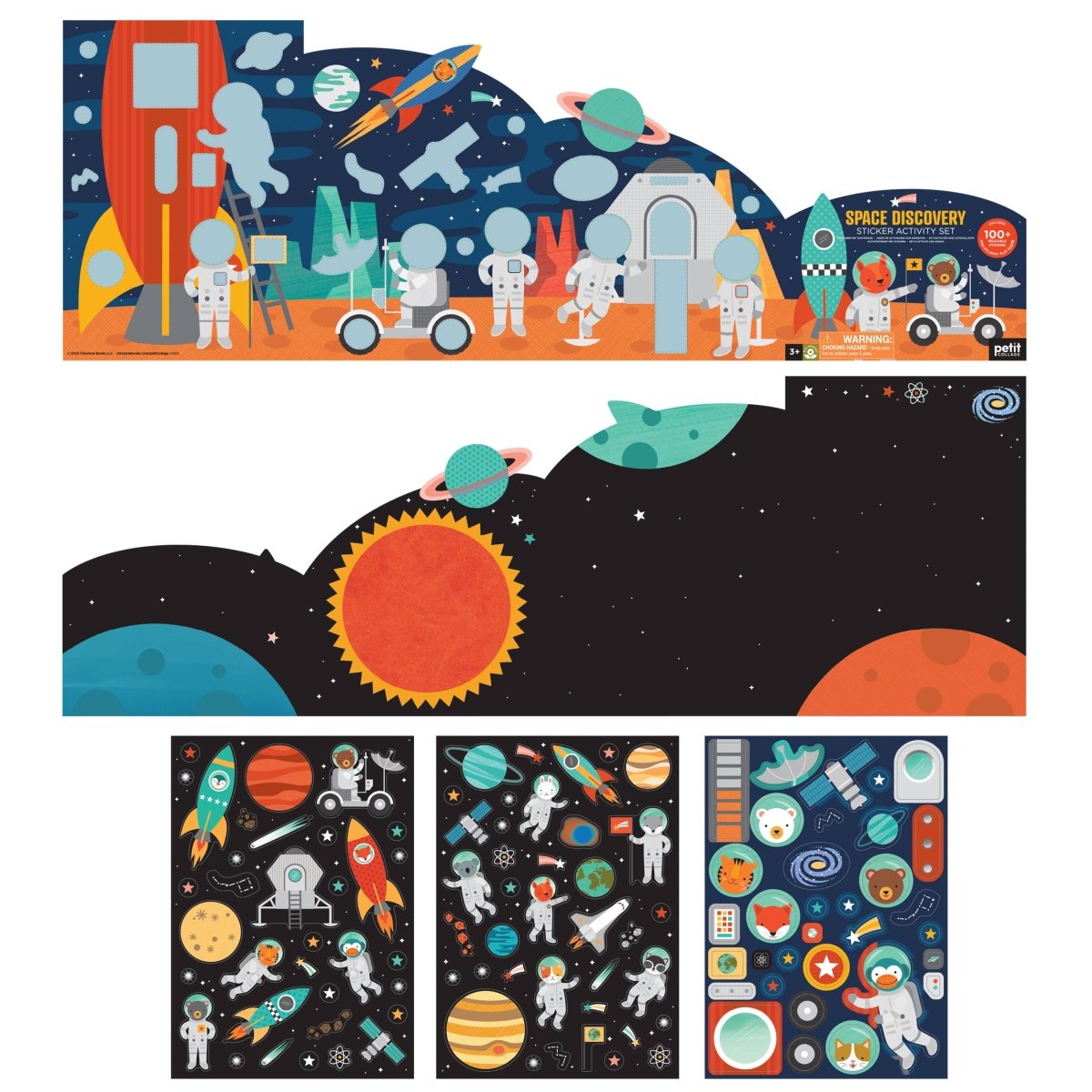 Space Discovery Sticker Activity Set - Chronicle Books Stickers sold by Rosebud & Jo