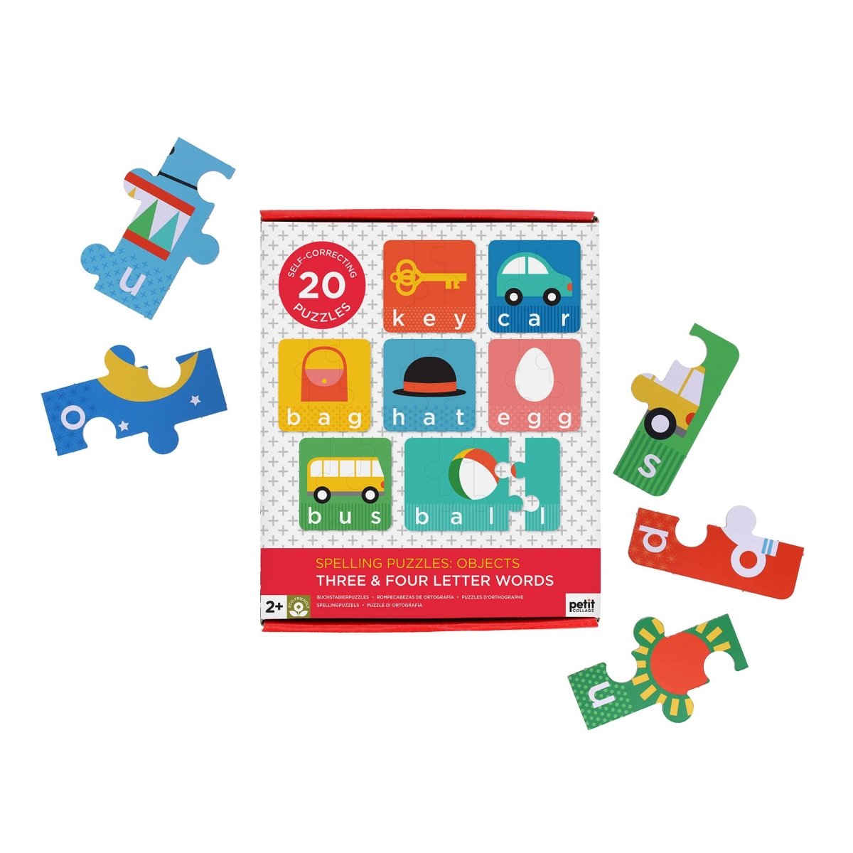 Spelling Puzzles: Objects - Chronicle Books Puzzle sold by Rosebud & Jo