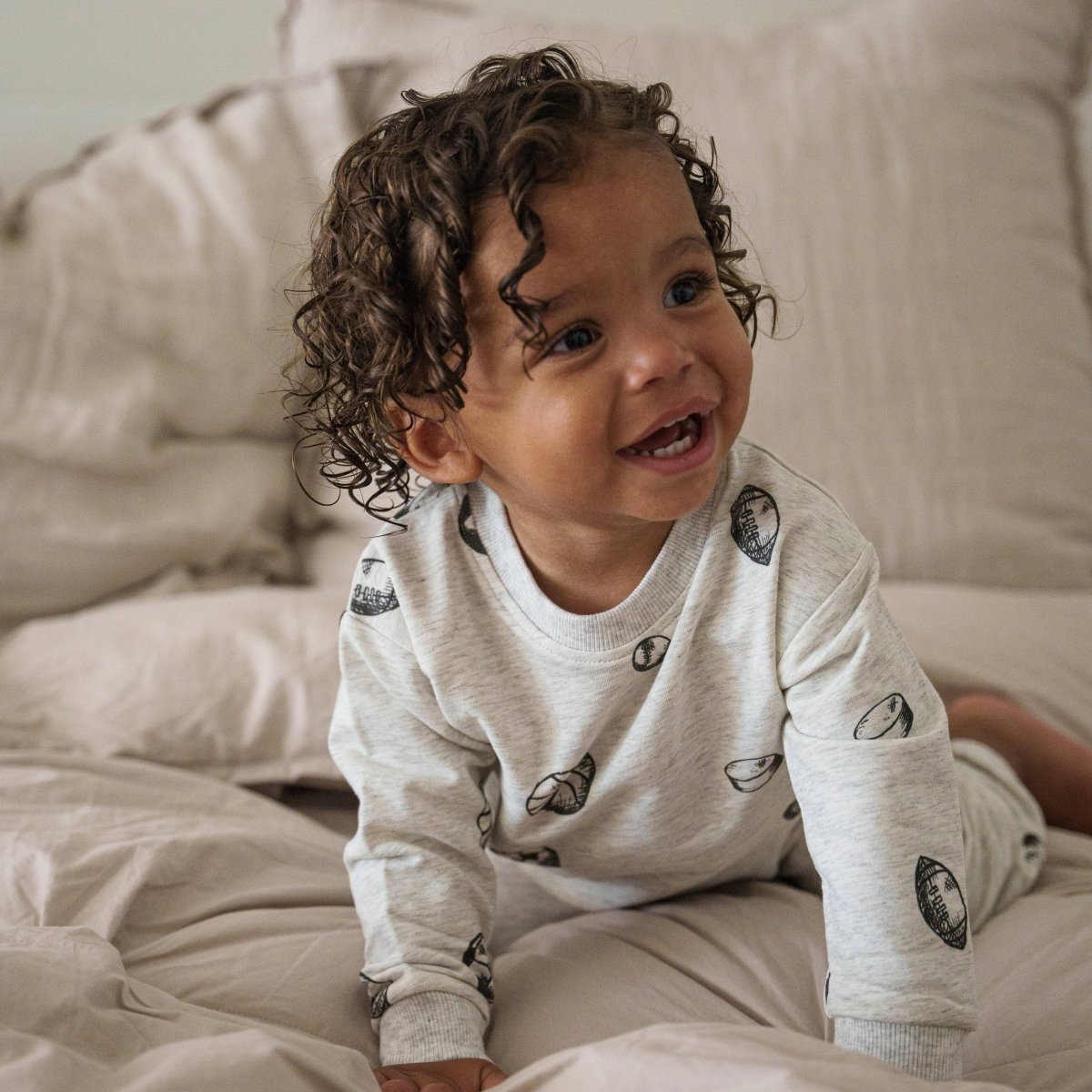 Sports Sweat Set - Atlas Grey Baby & Toddler Clothing sold by Rosebud & Jo