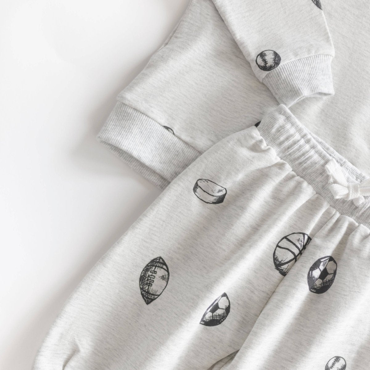 Sports Sweat Set - Atlas Grey Baby & Toddler Clothing sold by Rosebud & Jo