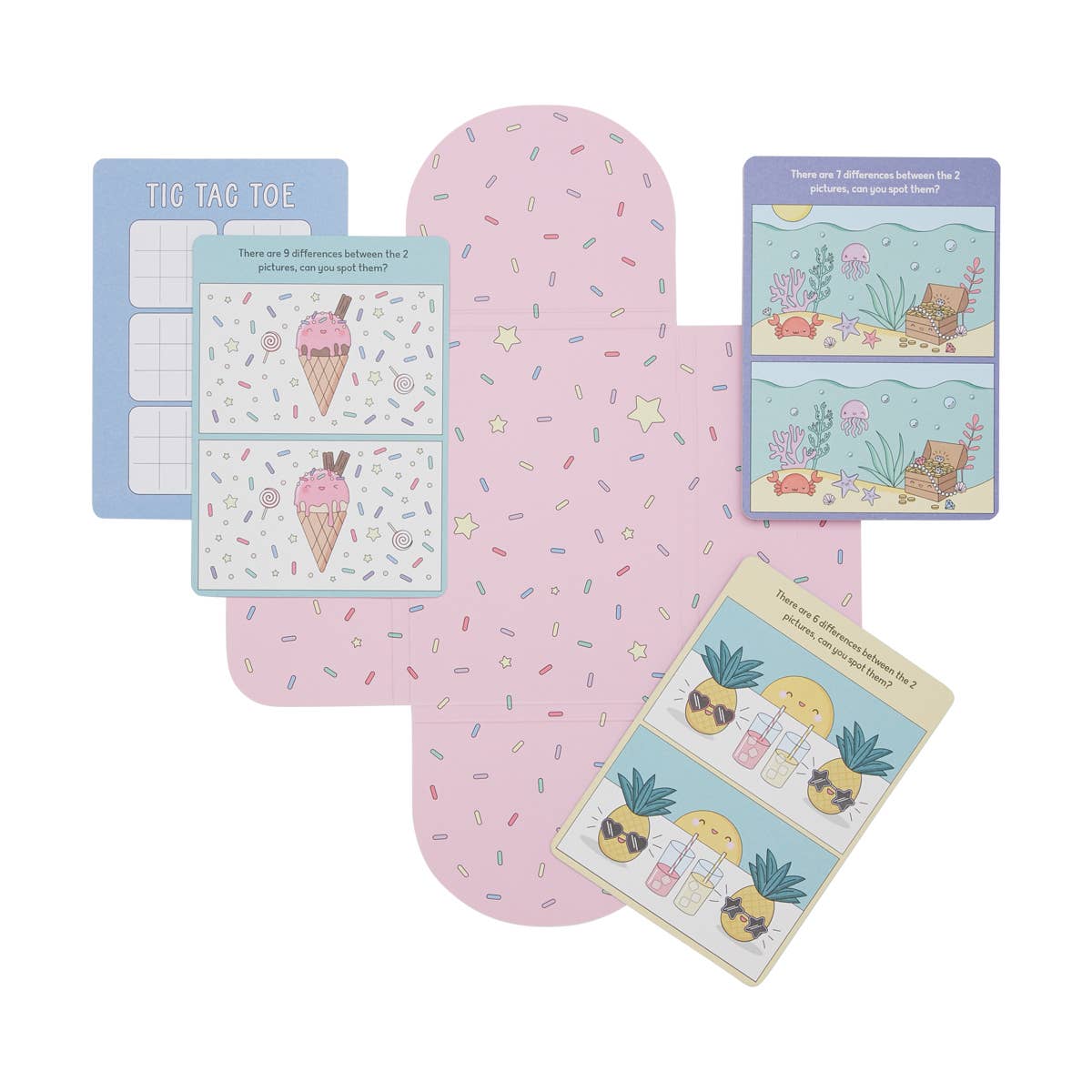 Spot the Difference Activity Cards - OOLY Toy sold by Rosebud & Jo