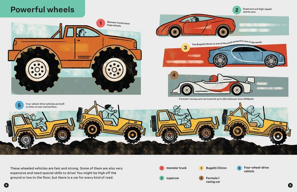 Spring Street Discover: Vehicles - Hachette Book Group Books sold by Rosebud & Jo