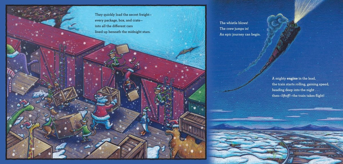 Steam Train, Dream Train: Next Stop, Christmas! - Chronicle Books Books sold by Rosebud & Jo