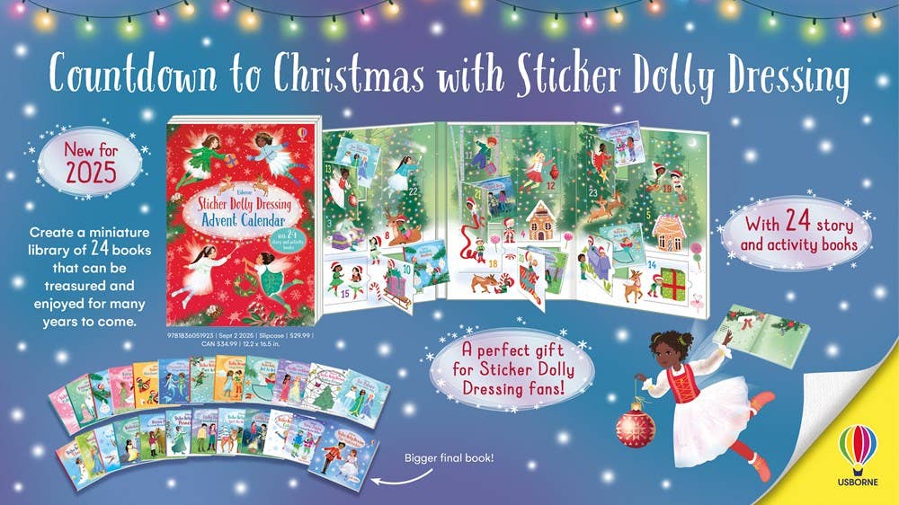 Sticker Dolly Dressing Advent Calendar - HarperCollins Books sold by Rosebud & Jo